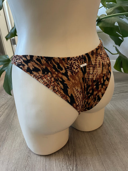 ♲ “Tigers Eye” Bikini Set (S/S-M)