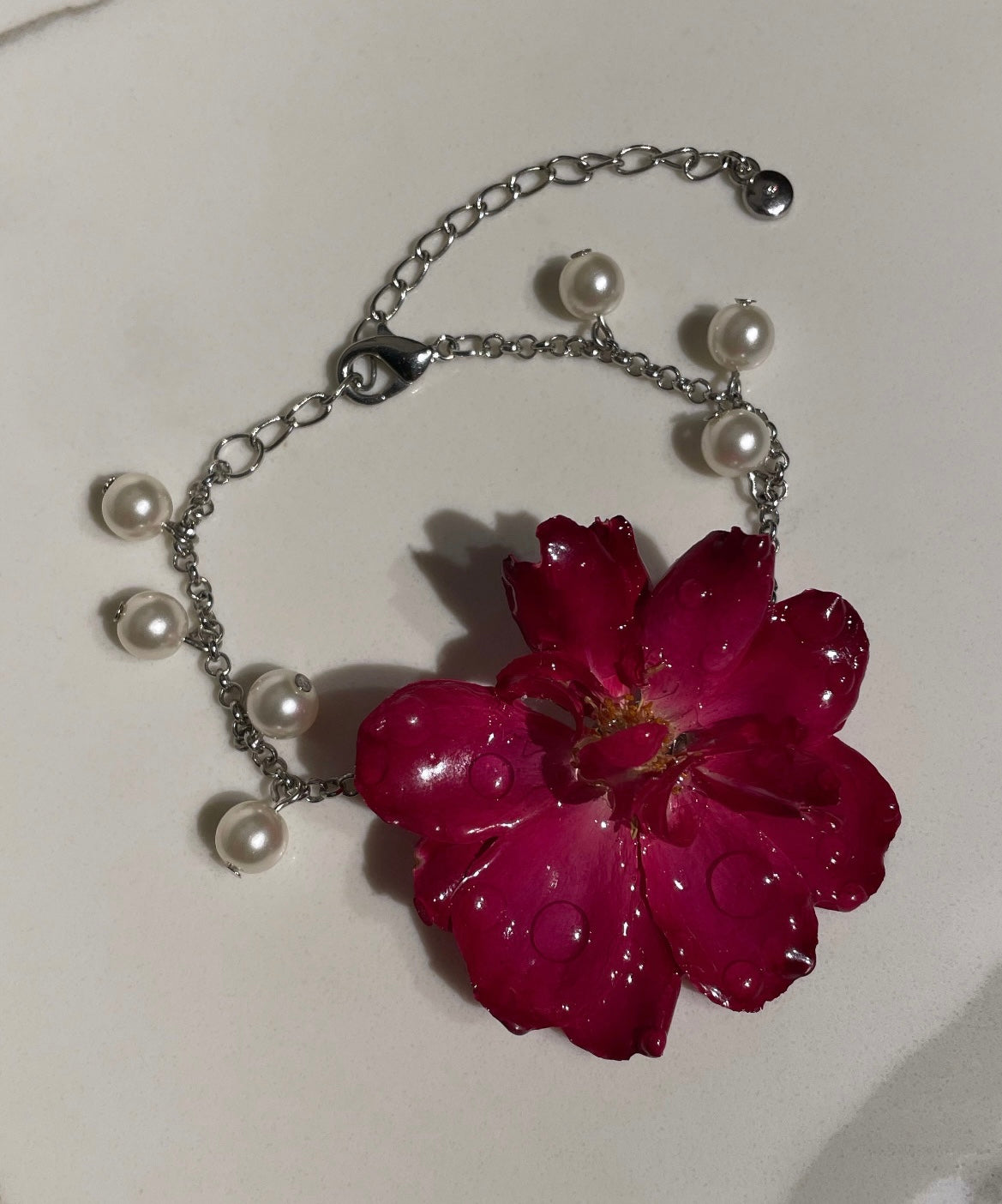 Real French Rose Anklet/Bracelet