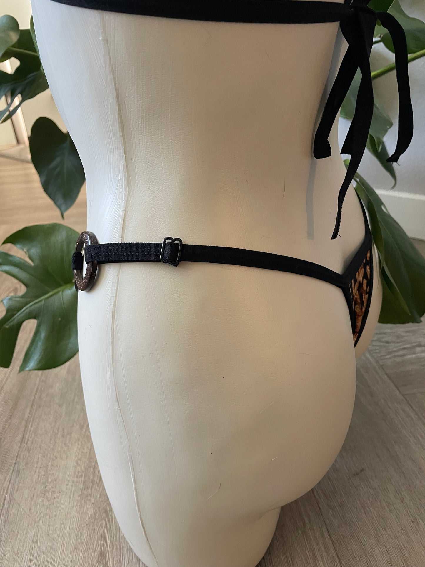 “Tigers Eye” Micro Bikini Set (S)