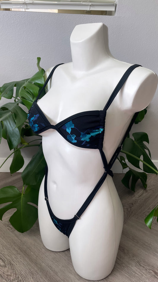 ♲ “Deep Current” Sling Kini