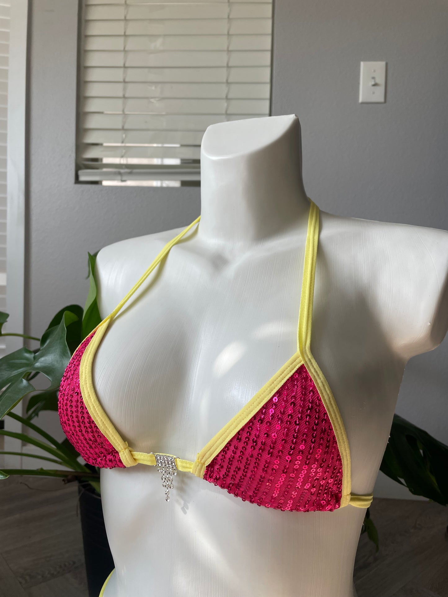 “Pink Lemonade” Micro Bikini Set (S-M)
