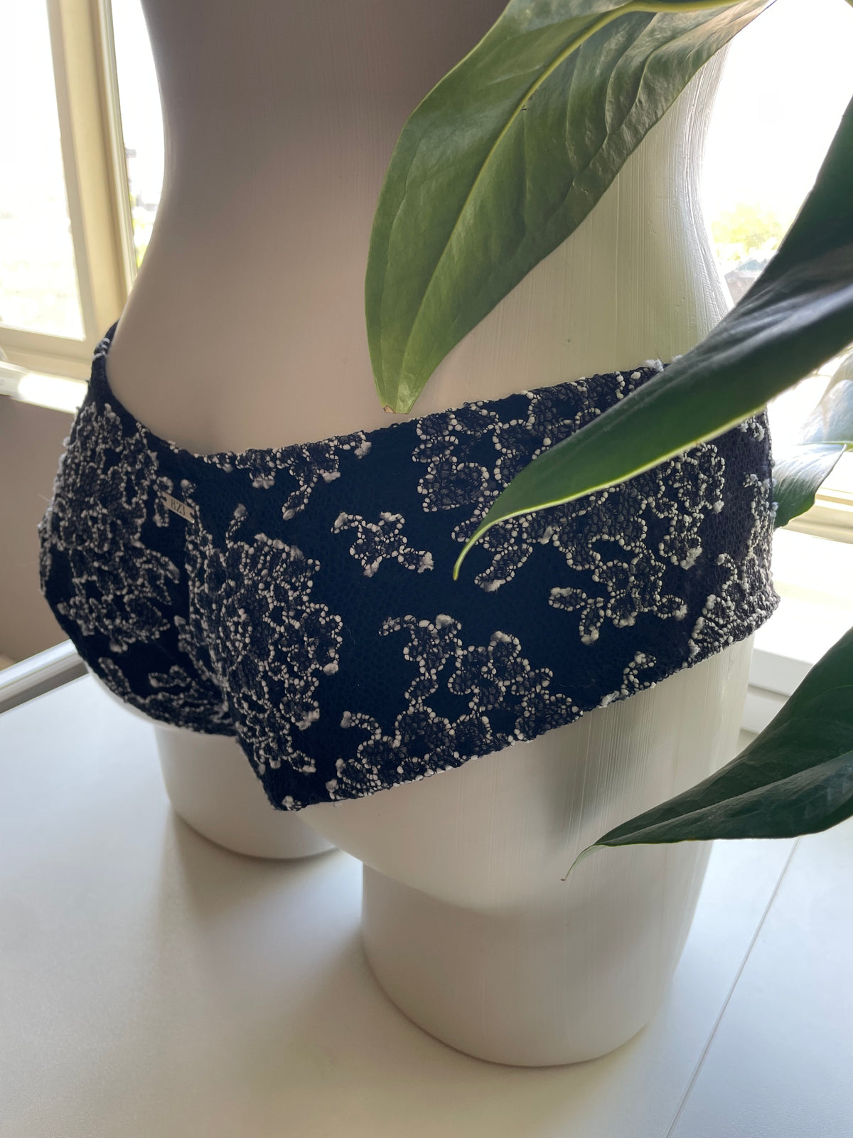 “Midnight in Venice” Cheeky Boyshort Bikini Set (LIMITED SETS)