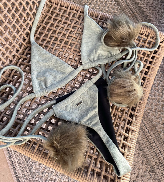 ♲ “Soft Mornings” Bikini Set (S)